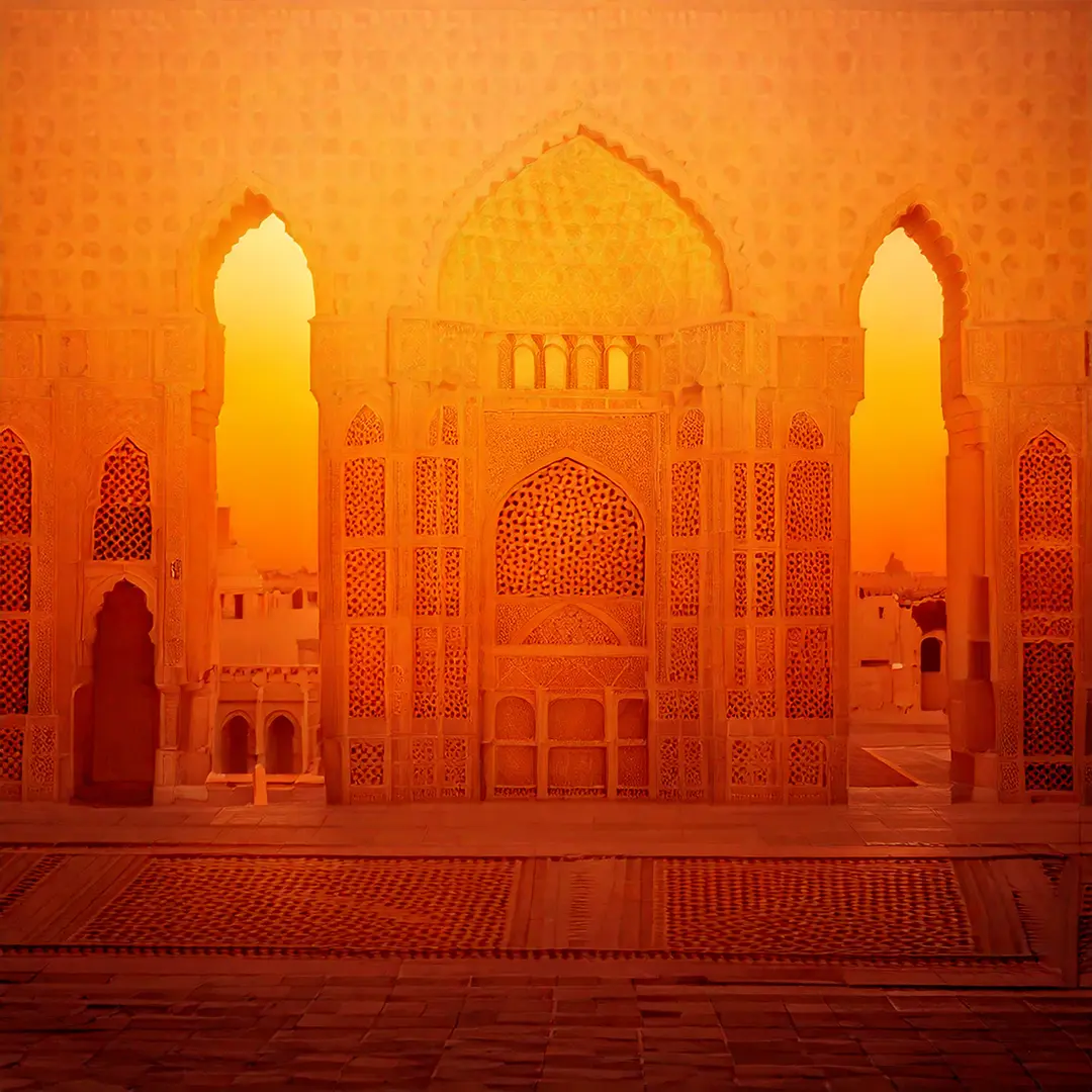 الاسْتِهْزَاءُ بِالكَافِرِينَ